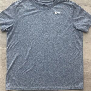 Nike The Nike Tee Dri-Fit Blue Short Sleeve T-shirt Size Large